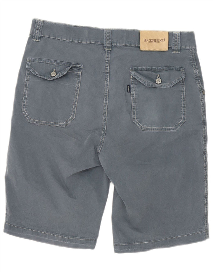 Pantaloncini casual da uomo Jeckerson W32 cotone grigio medio