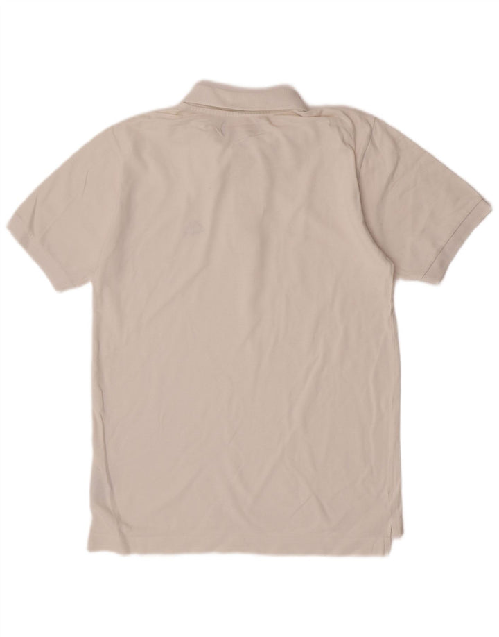 Polo Kappa Uomo Cotone Medio Bianco