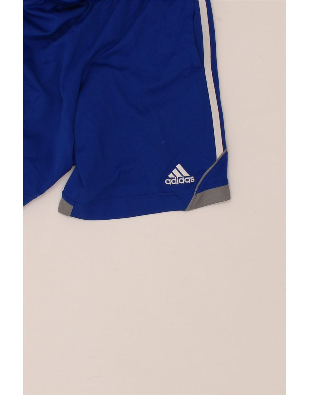ADIDAS Boys Sport Shorts 7-8 Years Small  Blue Polyester Vintage Adidas and Second-Hand Adidas from Messina Hembry 