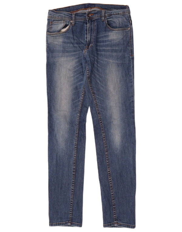 Jeans slim da uomo Zara EU 40 medio W31 L32 cotone blu