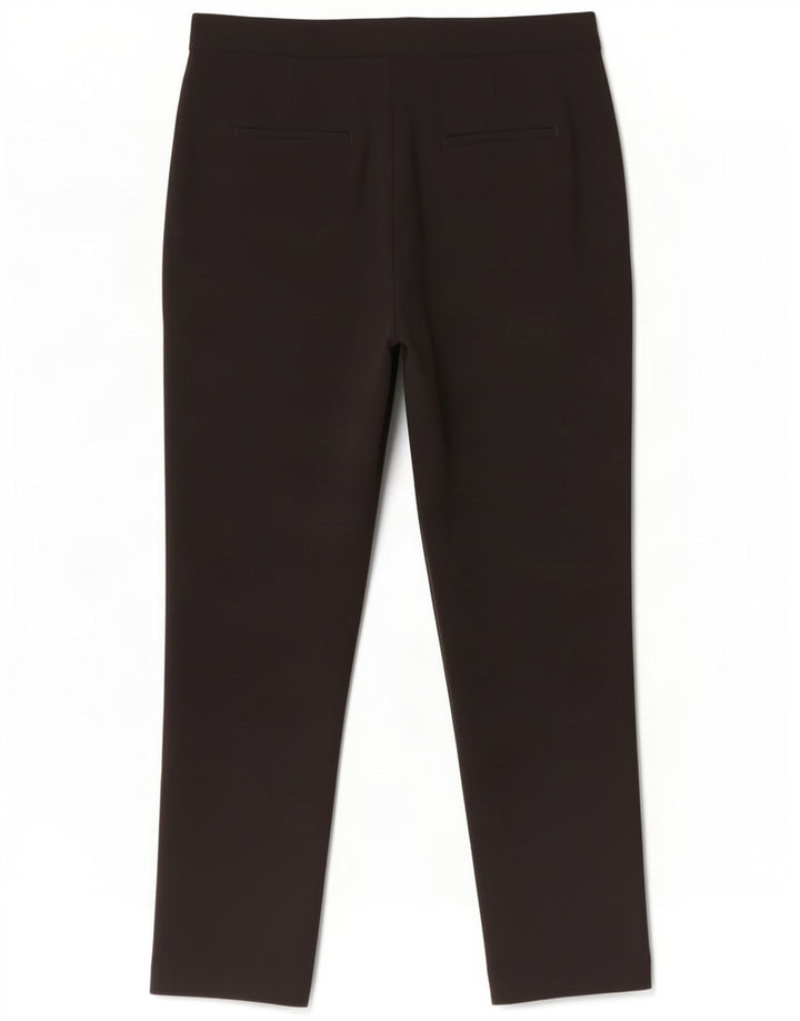 Pantaloni chino affusolati da donna Zara medi W30 L26 poliestere nero