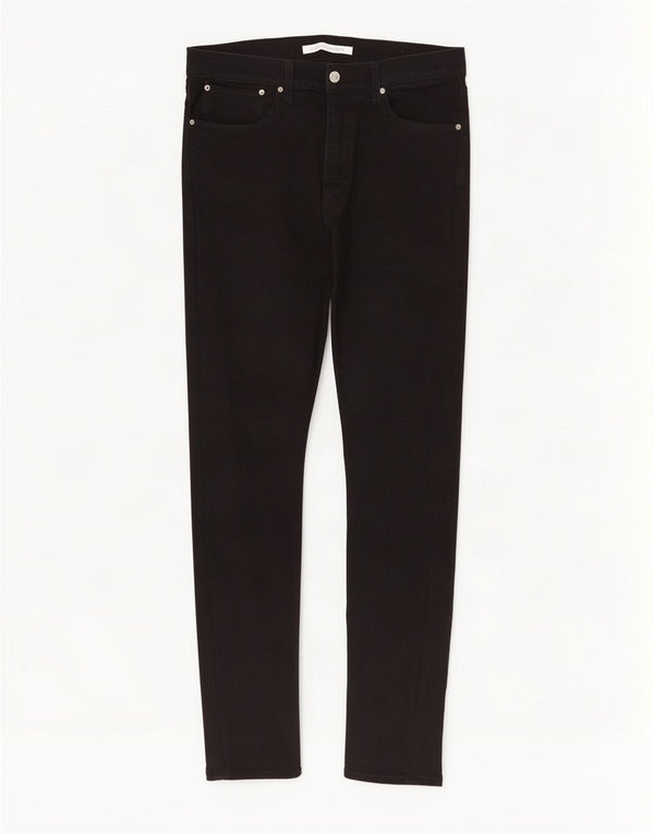 Jeans slim da uomo Calvin Klein W32 L34 cotone nero