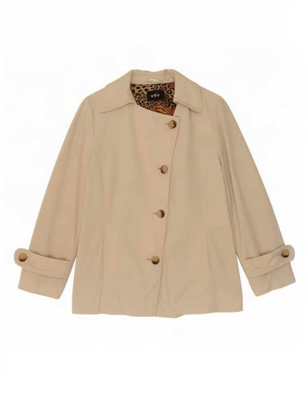 Trench Marks & Spencer da donna Per Una UK 14 grande cotone beige