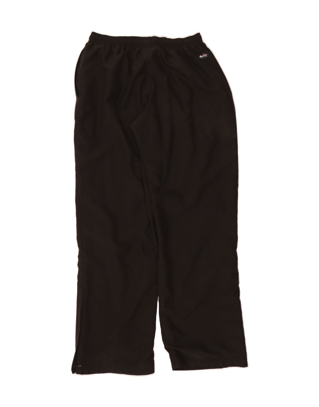 ELLESSE Womens Tracksuit Trousers UK 14 Medium Black Polyester Vintage Ellesse and Second-Hand Ellesse from Messina Hembry 