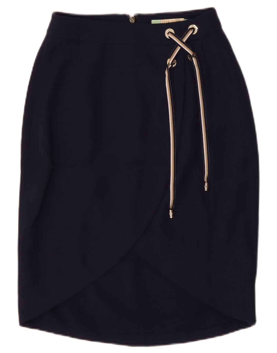 Gonna a tubino da donna TED BAKER taglia 0 2XS W24 blu navy