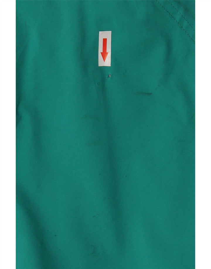 Giacca antipioggia da uomo Eddie Bauer UK 38 Poliestere verde medio