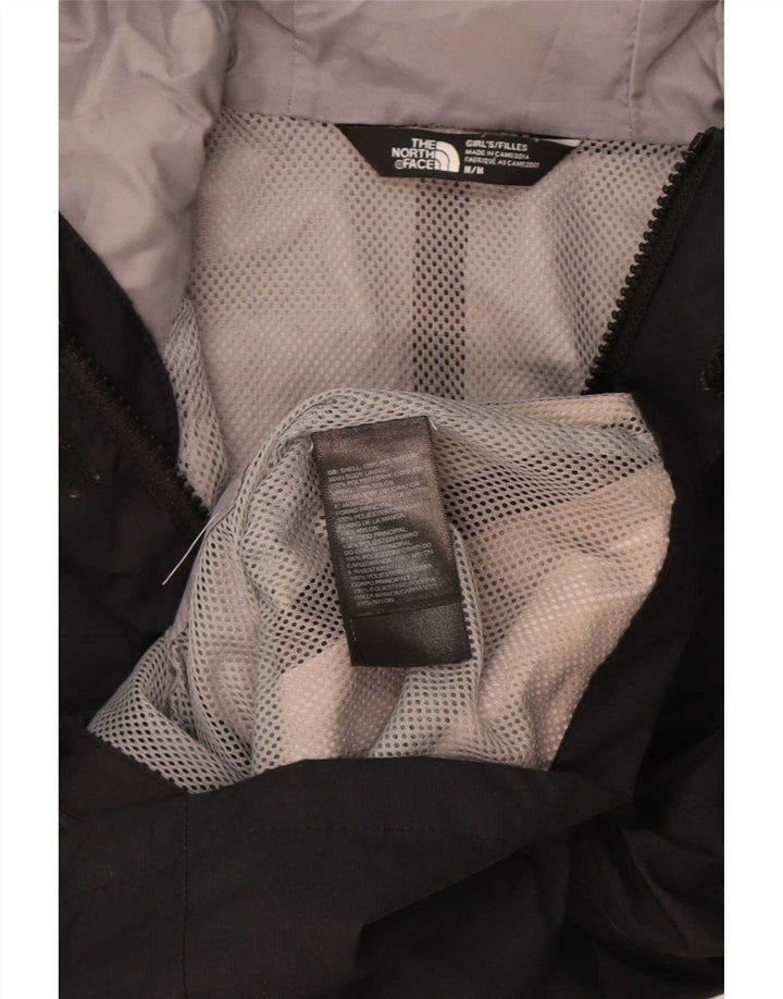 Giacca antipioggia con cappuccio per ragazze The North Face 9-10 anni poliestere nero medio