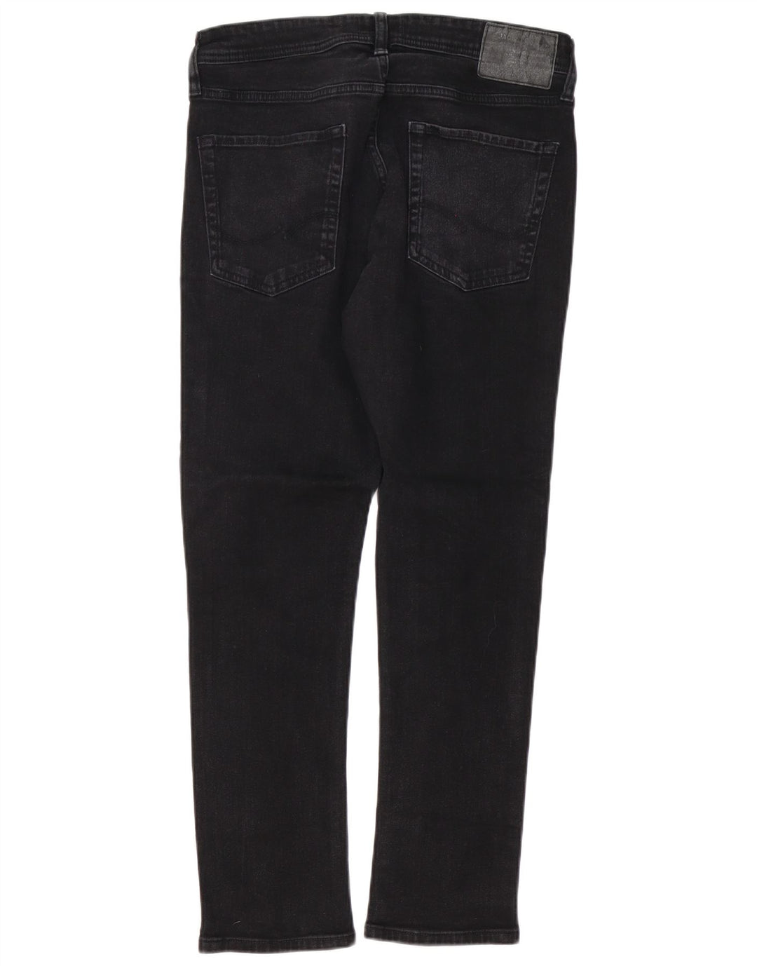 Jack & Jones Uomo GLENN Slim Jeans W34 L30 Cotone Nero