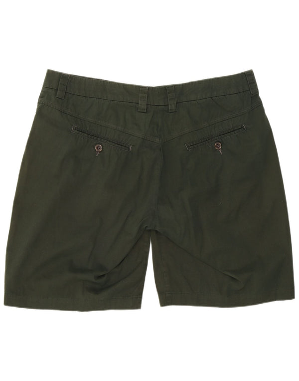 Marlboro Classics Pantaloncini chino da donna EU 44 Large W34 Verde Cotone