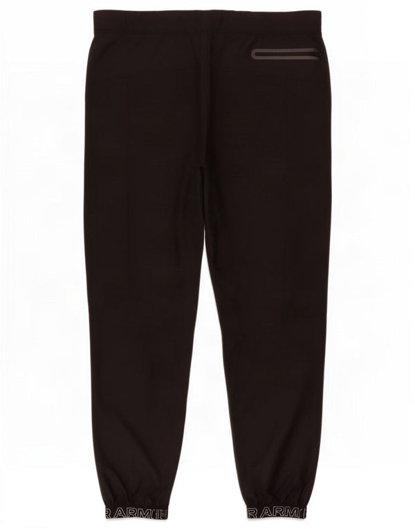 Under Armour Mens Graphic Tracksuit Trousers Joggers 2XL Black Polyester
