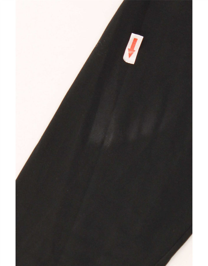 Maglia da tuta Nike Dri Fit con zip e collo pullover da uomo, poliestere nero medio