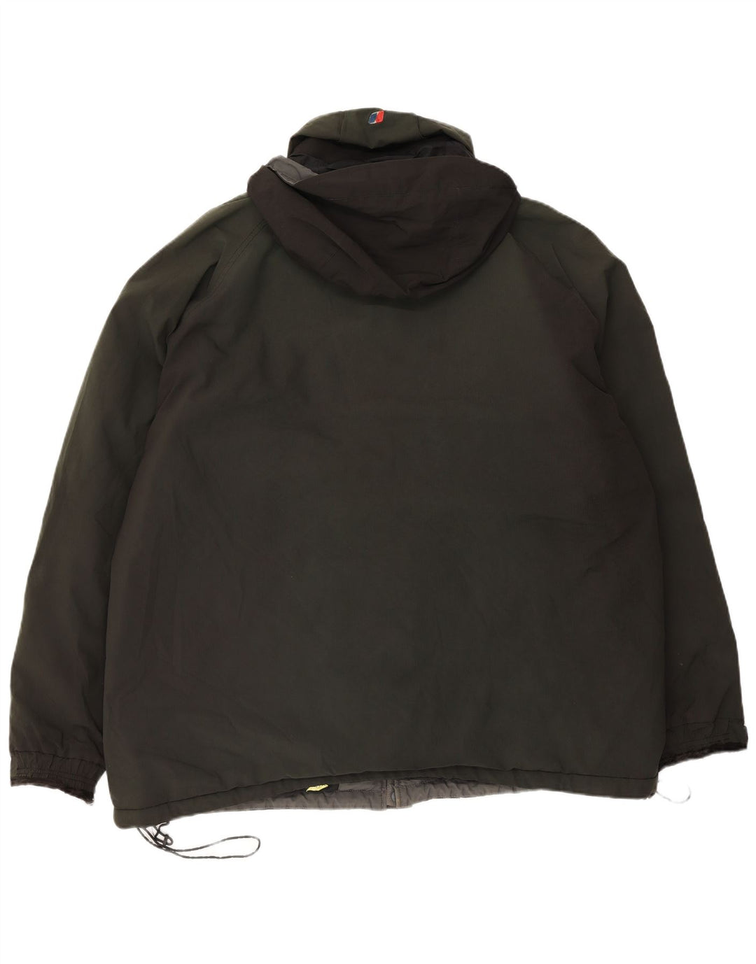 Giacca a vento con cappuccio da uomo Berghaus UK 44 2XL poliestere verde