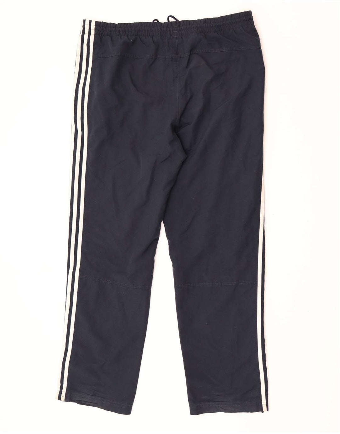 Pantaloni da tuta da uomo Adidas medi in poliestere blu navy