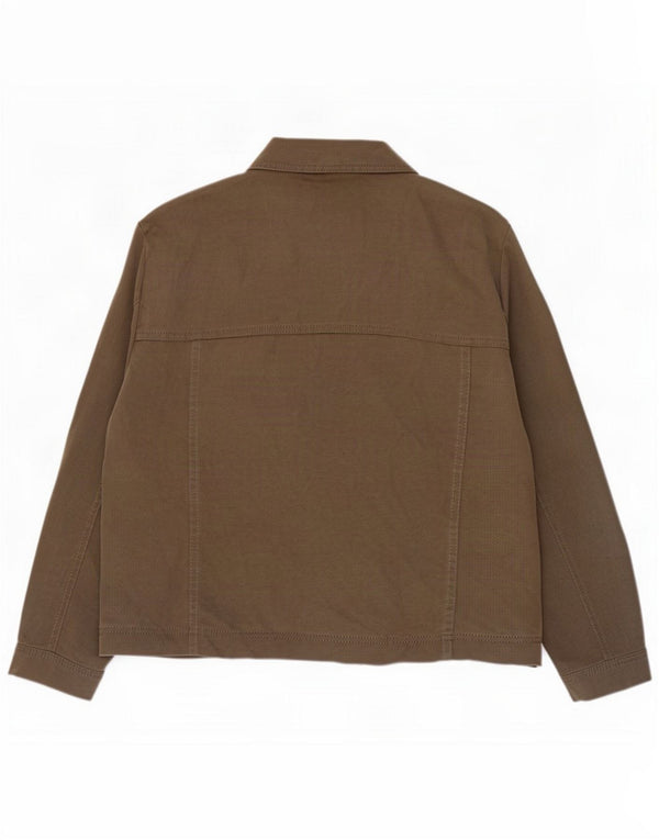 Giacca bomber da donna Marks & Spencer UK 22 2XL Lyocell marrone