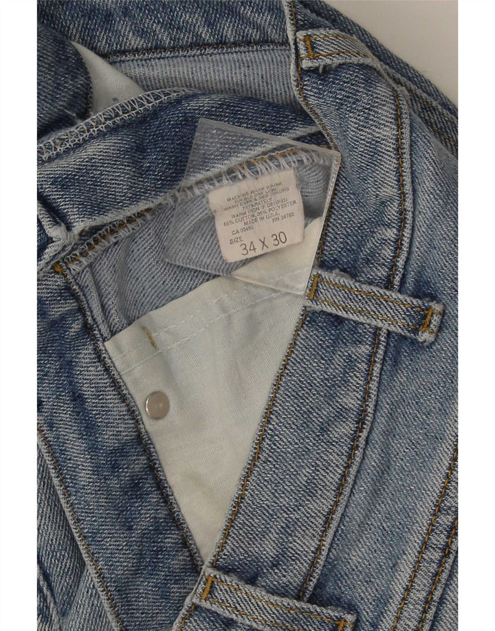 Jeans dritti da uomo Lee W34 L30 cotone blu