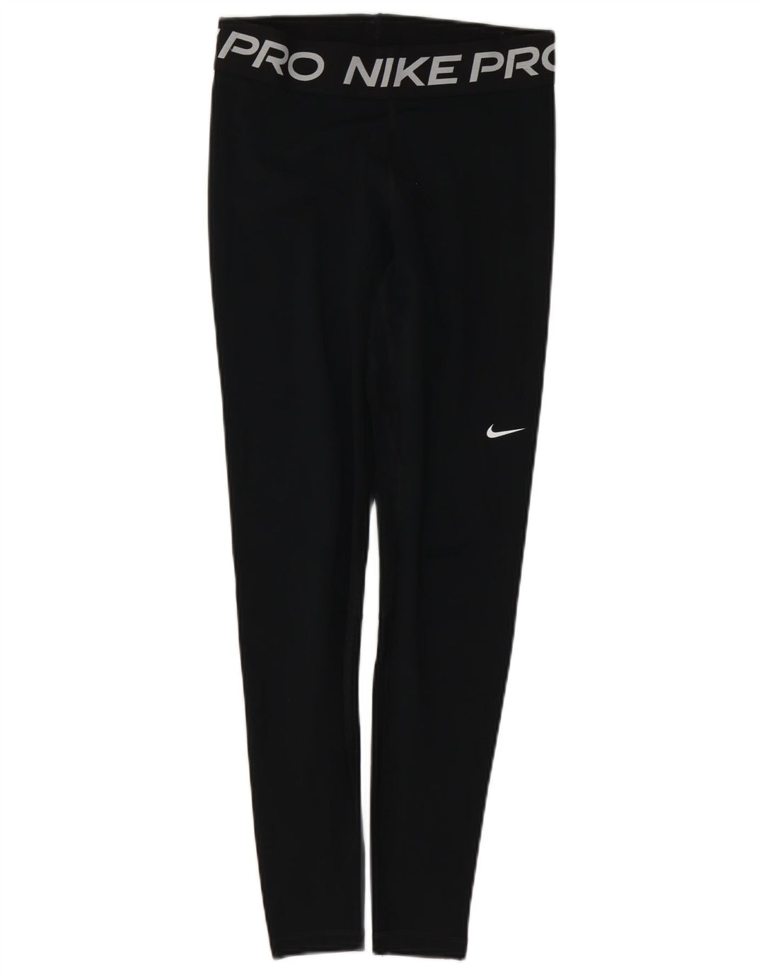Leggings grafici Nike Dri Fit da donna UK 12 medio nero
