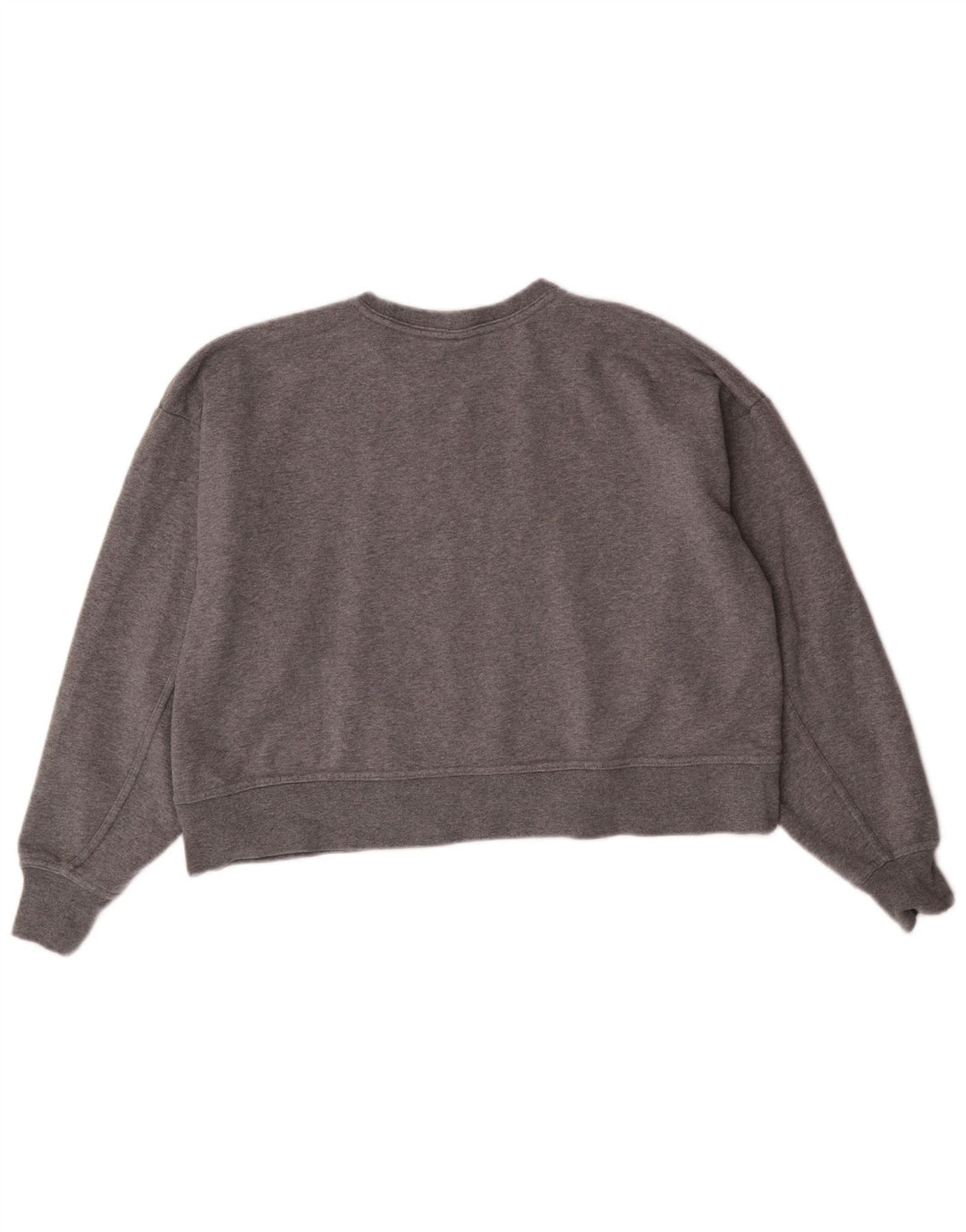 Felpa oversize con grafica Nike Dri Fit da donna UK 10 piccola grigia