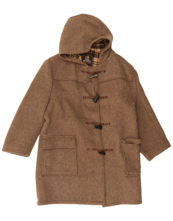 Montgomery oversize con cappuccio da donna Four Seasons UK 18 XL Lana beige