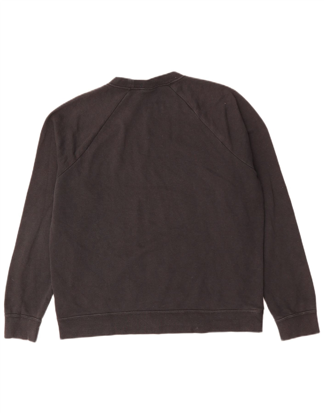 Felpa da uomo Nike Maglione grande in cotone nero