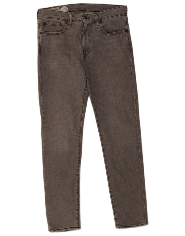 Levi's Uomo 512 Jeans affusolati slim W33 L32 Cotone grigio