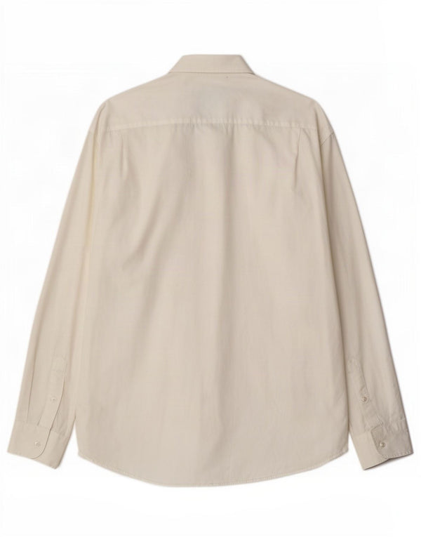 Camicia da uomo Hugo Boss taglia 42 16 1/2 grande bianca