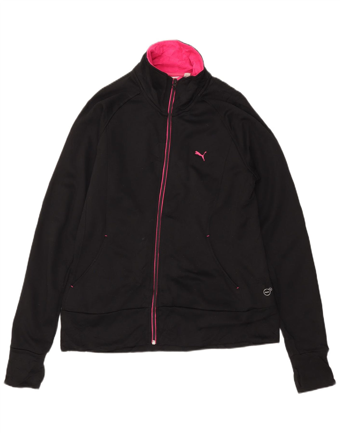 Giacca da tuta da donna PUMA UK 14 Medium Nero Poliestere