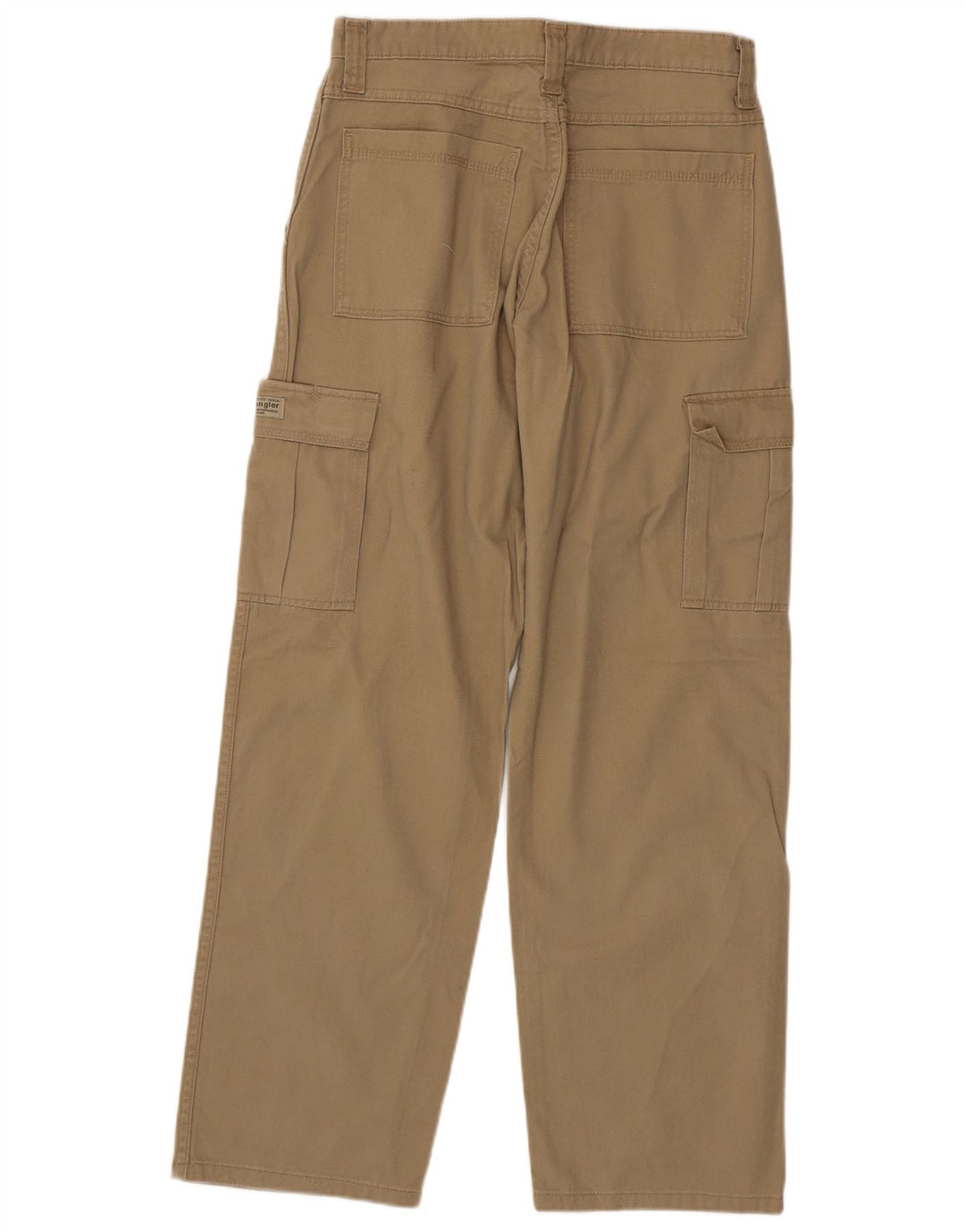 Pantaloni cargo dritti da uomo Wrangler W30 L32 in cotone beige
