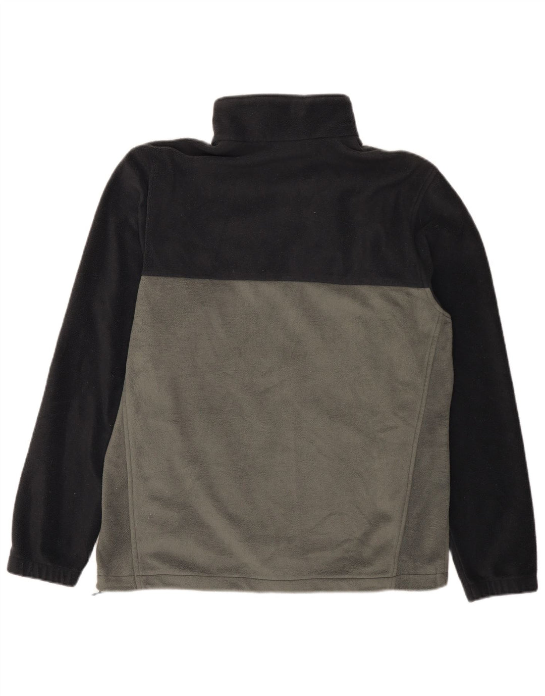 Giacca in pile da uomo Columbia UK 40 Large Grigio Colourblock Poliestere