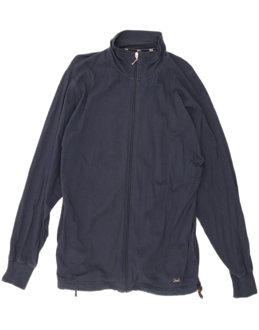 Giacca da ginnastica da uomo Asics piccola blu navy