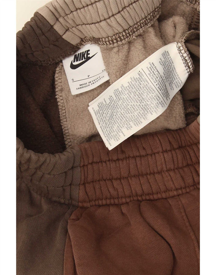 Pantaloni da tuta da uomo Nike Joggers piccoli in cotone color block multicolore