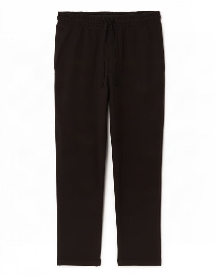 Pantaloni da tuta da donna Marks & Spencer UK 14 cotone medio nero