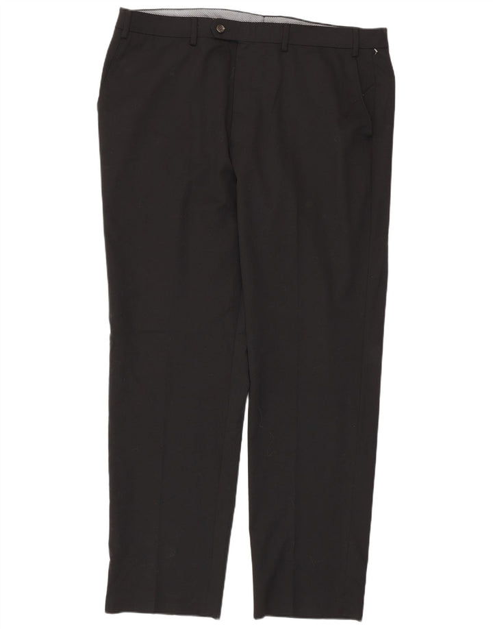 Pantaloni da abito dritti da uomo CHAPS W40 L31 neri