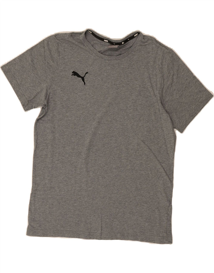 PUMA Mens T-Shirt Top Medium Grey Vintage Puma and Second-Hand Puma from Messina Hembry 