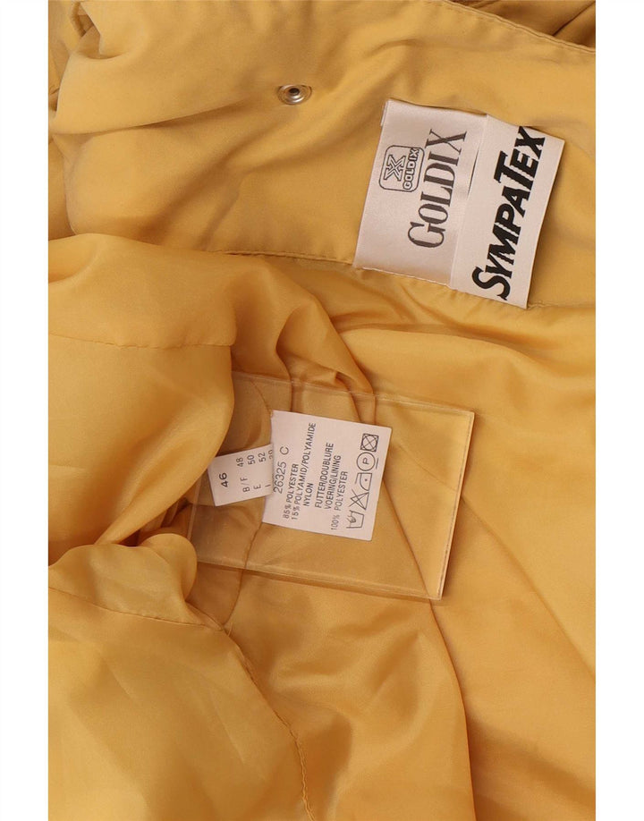 Cappotto antivento da donna Goldix EU 46 XL Giallo Colourblock