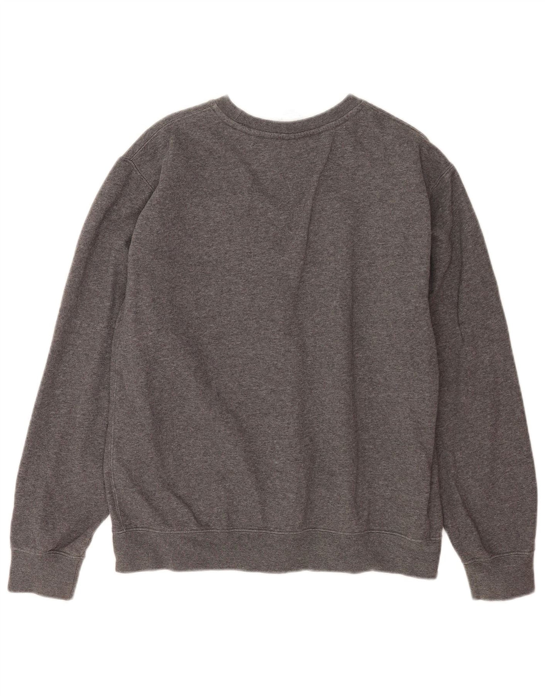 Felpa Nike Uomo Maglione Cotone Grigio Medio