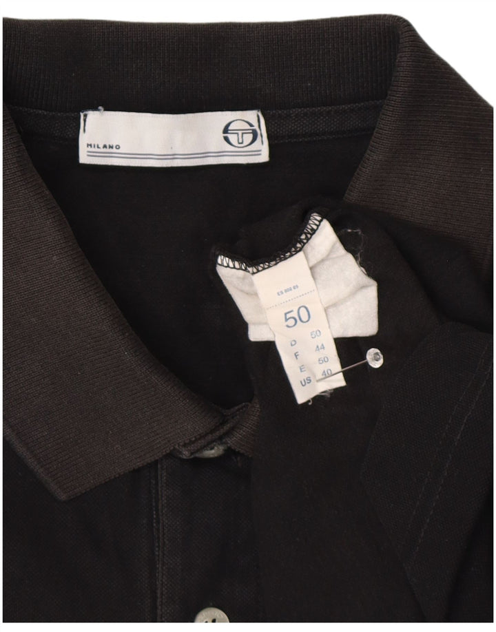 Polo Uomo Sergio Tacchini IT 50 Medium Nera