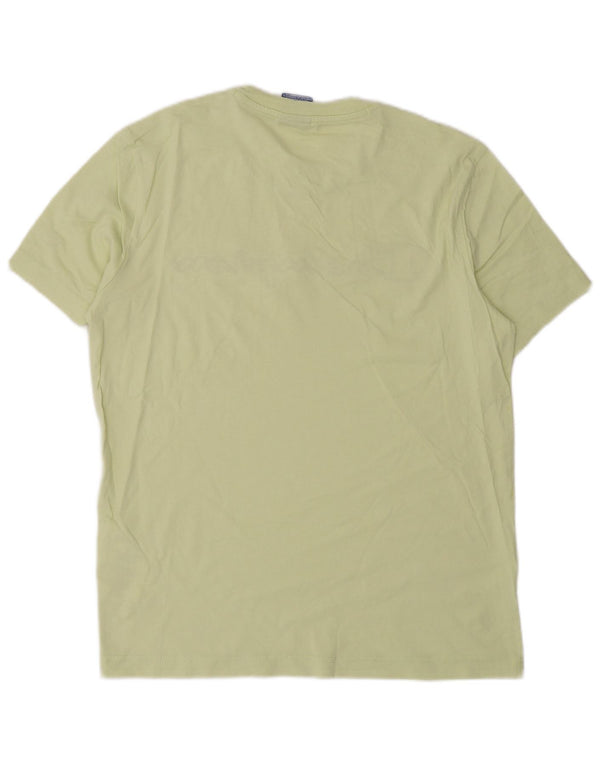 T-shirt grafica da uomo Champion Top piccola in cotone verde