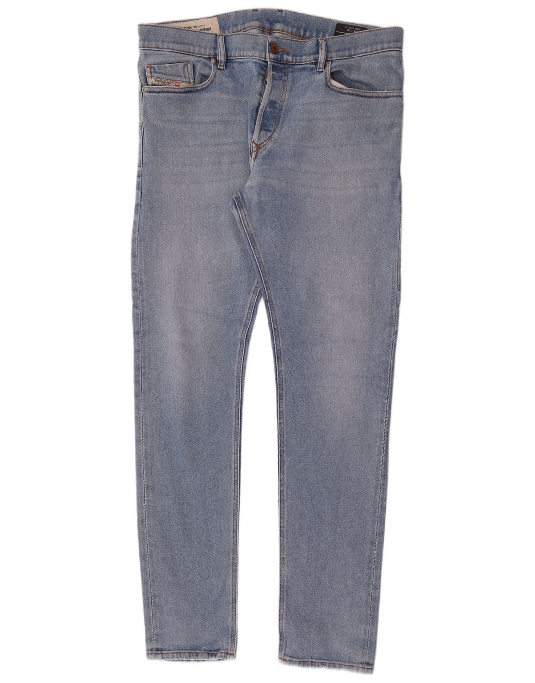 Jeans slim da uomo Diesel W34 L34 cotone blu