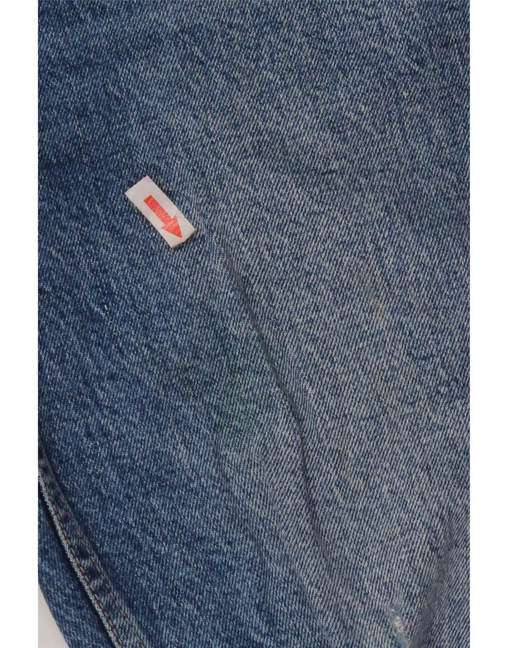 Jeans slim invecchiati Zara da donna EU 40 medi W30 L27 blu