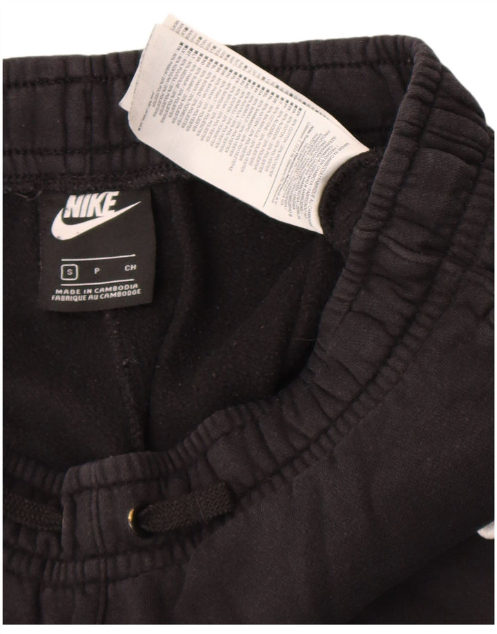 Pantaloni da tuta da uomo Nike Joggers piccoli in cotone nero