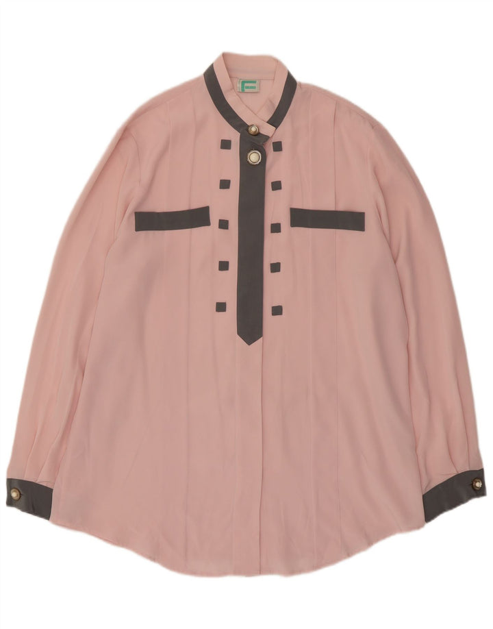 Camicetta da donna Frankenwalder EU 42 Large Rosa Poliestere color block