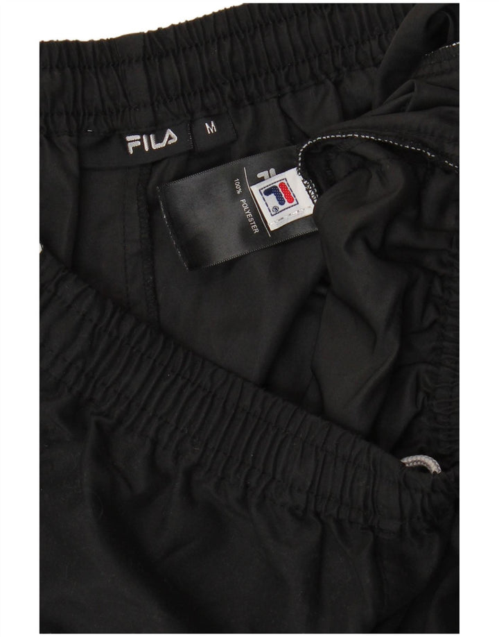 Pantaloni da tuta da uomo FILA Capri medio poliestere nero