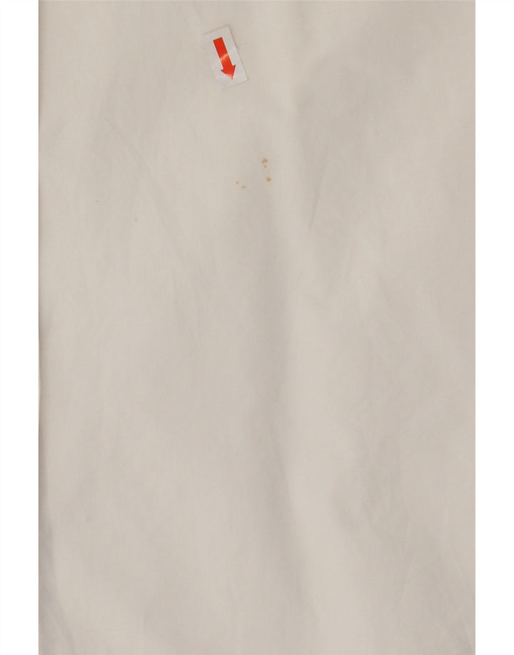 CHEAP MONDAY Womens Sleeveless Shirt UK 10 Small White Cotton