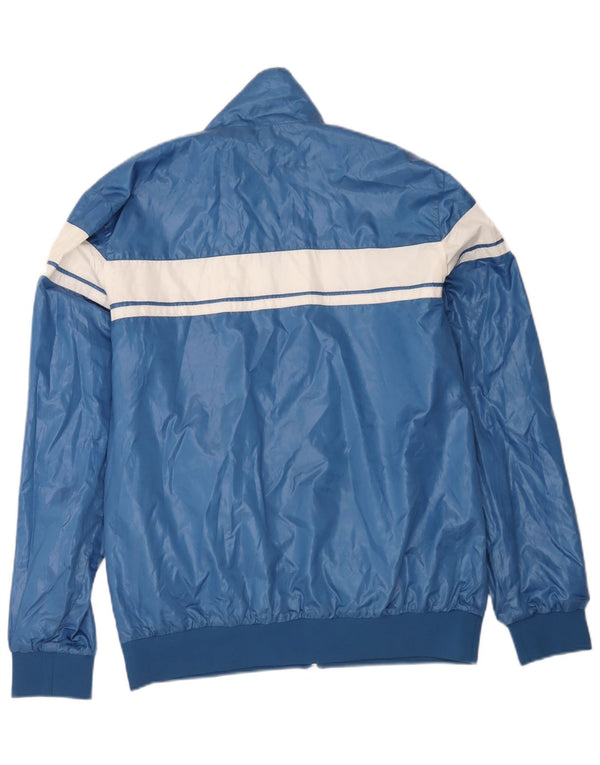 Giacca reversibile da uomo Sergio Tacchini UK 42 XL Poliestere color block blu