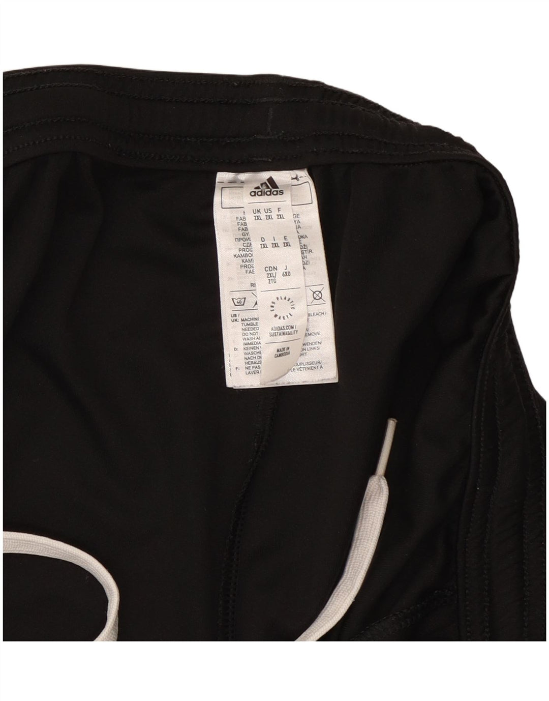 Pantaloncini sportivi Adidas Aeroready da uomo 2XL poliestere nero