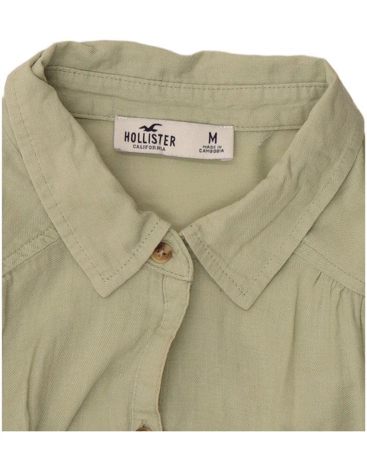 Camicia pullover da donna Hollister UK 14 Cotone verde medio