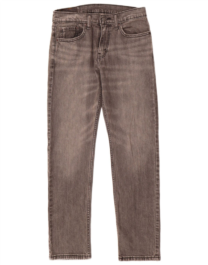 Levi's Uomo 502 Jeans affusolati W29 L32 Cotone grigio