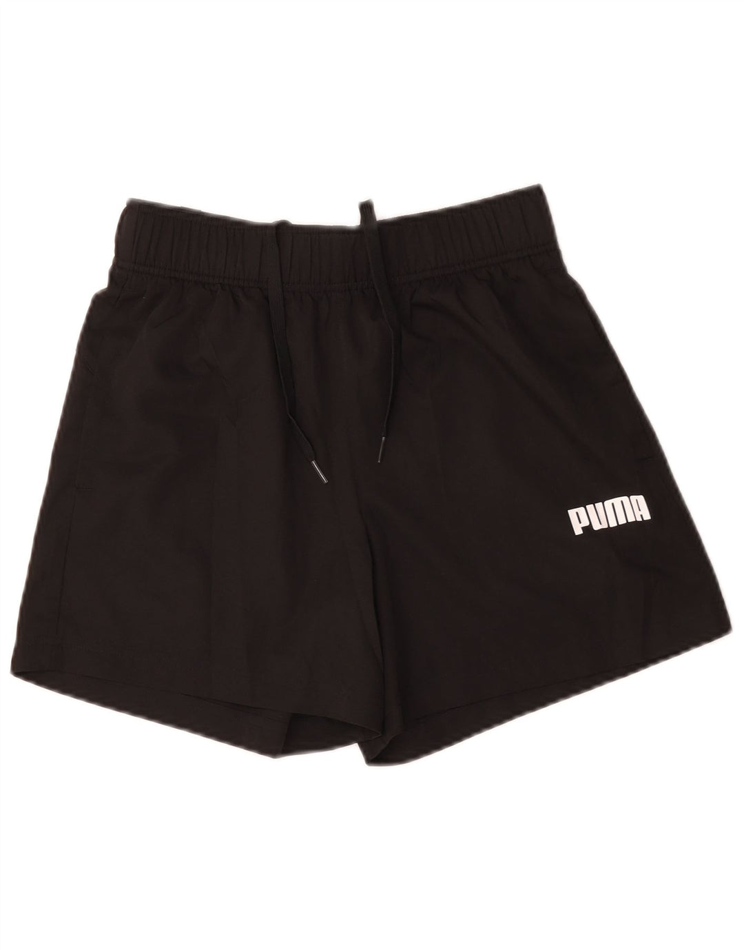 Pantaloncini sportivi grafici da uomo Puma piccoli in poliestere nero
