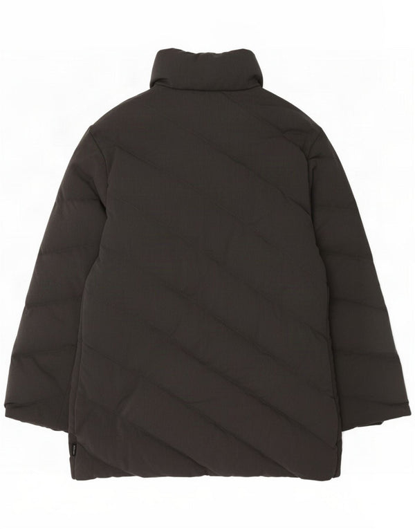 Moncler Cappotto imbottito da donna taglia 4 Large Grigio