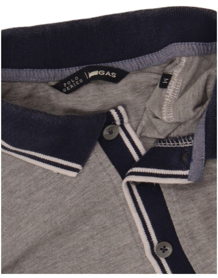 Polo da uomo GAS grigio medio